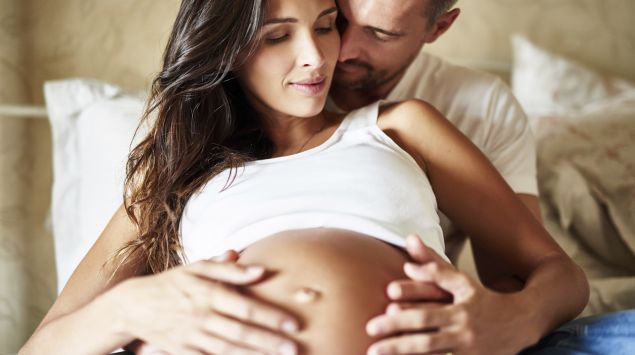 Beim schwangere sex frauen Schwangere frau